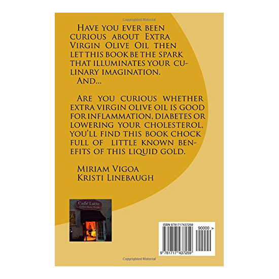 Photo of back of the book titled Curious