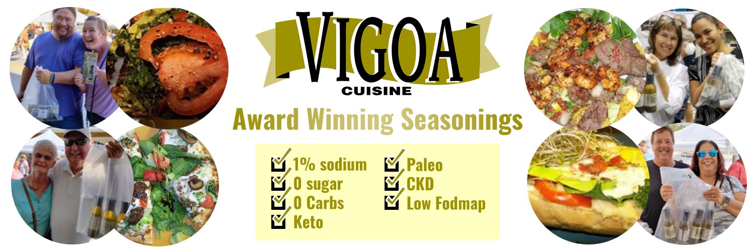 Vigoa Cuisine Award Winning Seasonings